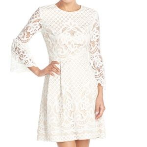 Eliza J Bell Sleeve Dress
